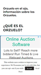 Mobile Screenshot of orzuelos.com